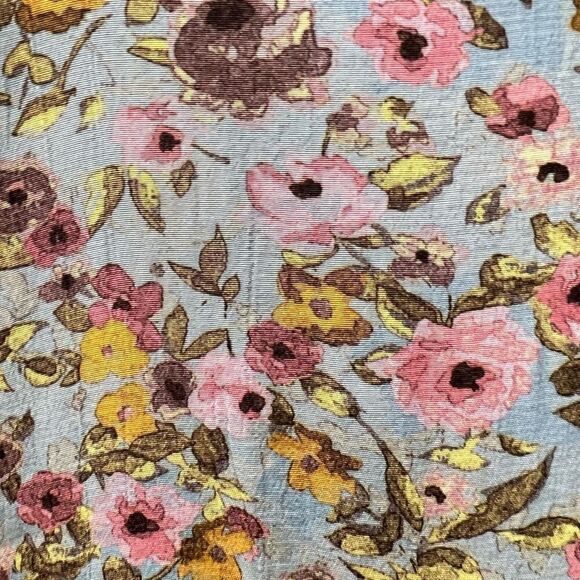 Something Navy Arielle Charnas Floral Top Size XS - Picture 8 of 10